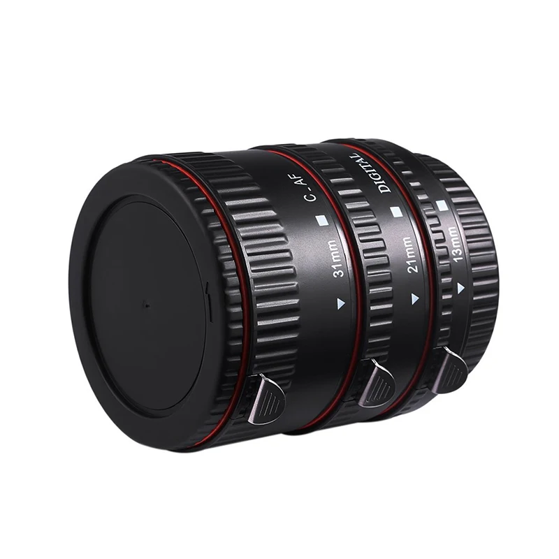 Адаптер для объектива с автофокусом AF макро Удлинительное Кольцо Canon EF S 750D 80D 7D T6s