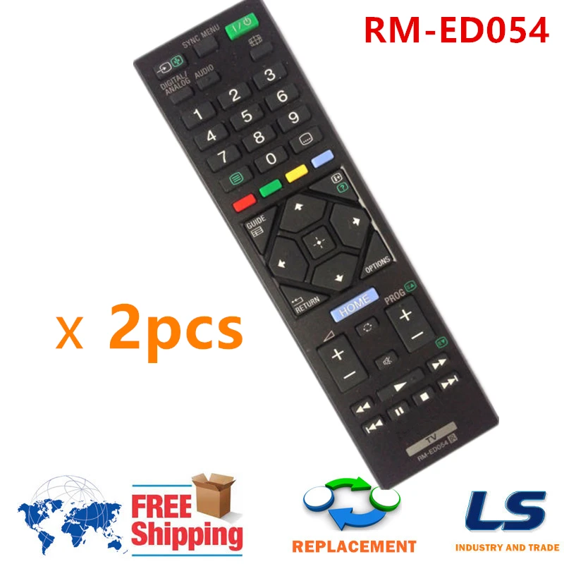 

Replacement Remote Control RM-ED054 RM-ED062 Fit For Sony TV KDL-46R470A KDL-32R420A KDL-46R473A KDL-32R420A KDL-32R423A