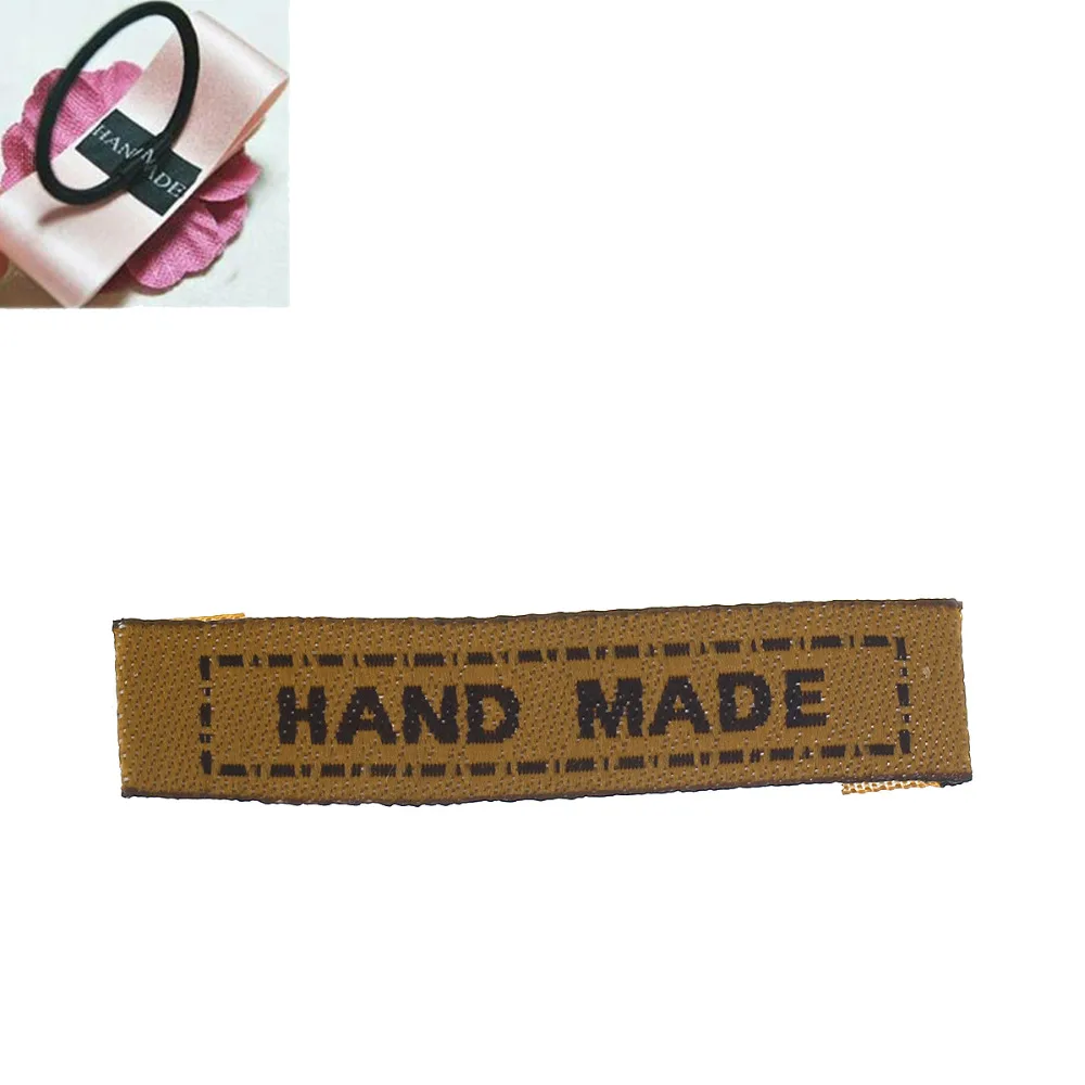 DoreenBeads Терилен тканые печатные этикетки для одежды DIY Скрапбукинг Ремесло