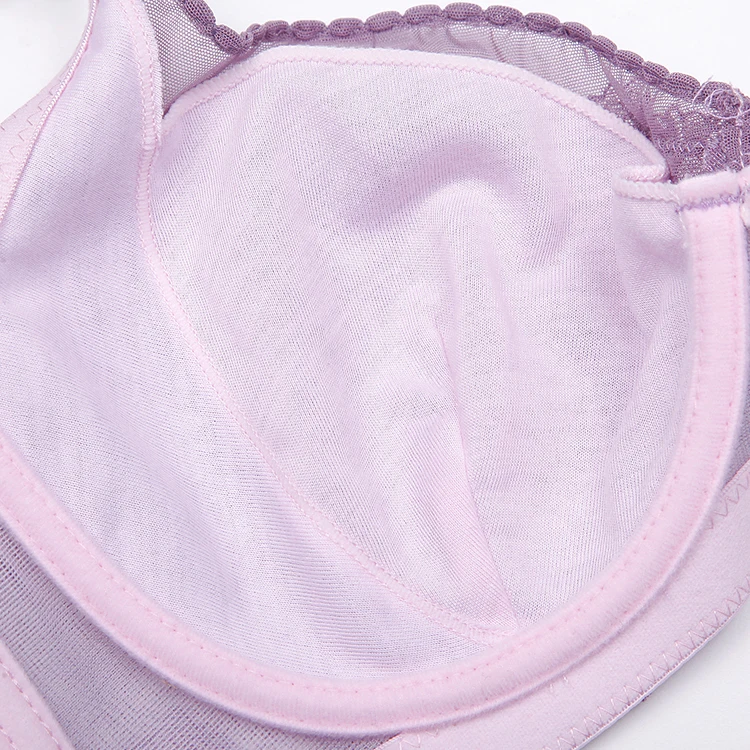 75 80 85 90 95 C D Cup Push Up Thin Bra For Big Breast Women Or Young Girls Have Wired Free Everyday Underwear Lace Sexy | Женская
