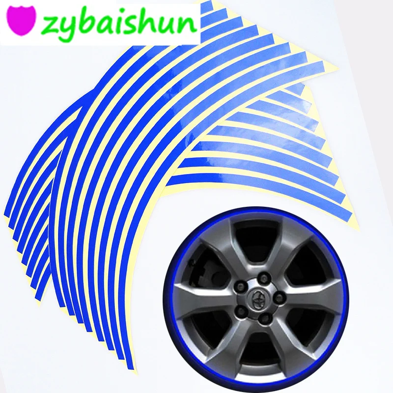 Новинка! Светоотражающая лента для автомобилей и мотоциклов 16 цветов моделей