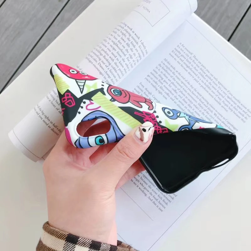 Модный чехол для мобильного телефона с мультяшным рисунком Apple iphone 6 6s 7 8 Plus X XR XS MAX