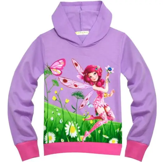 PURPLE Комплекты одежды для детей; Миа; маскарадные костюмы на Хэллоуин для девочек; Миа и я; одежда для дня рождения, карнавала; Миа; худи - Цвет: PURPLE