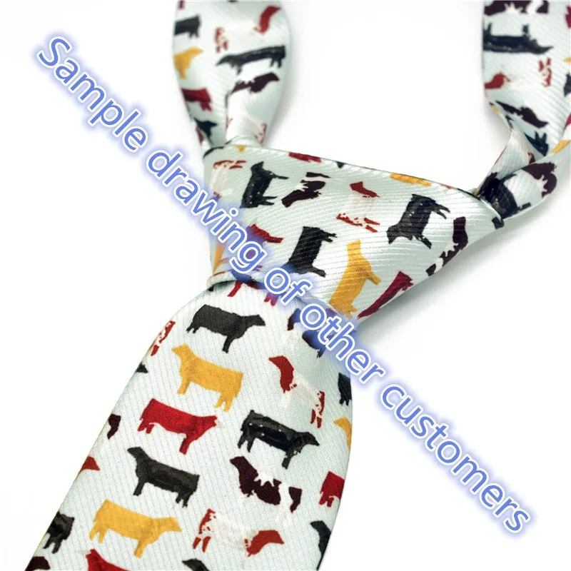 Модный галстук под заказ для мужчин Забавный Повседневный унисекс с 3d принтом