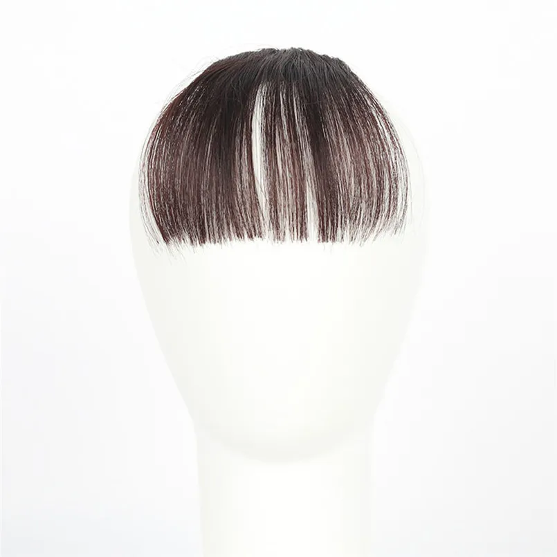 New Fashion Pretty Girls Clip In Front Air Bangs Fringe Hair Extension Piece Thin S1