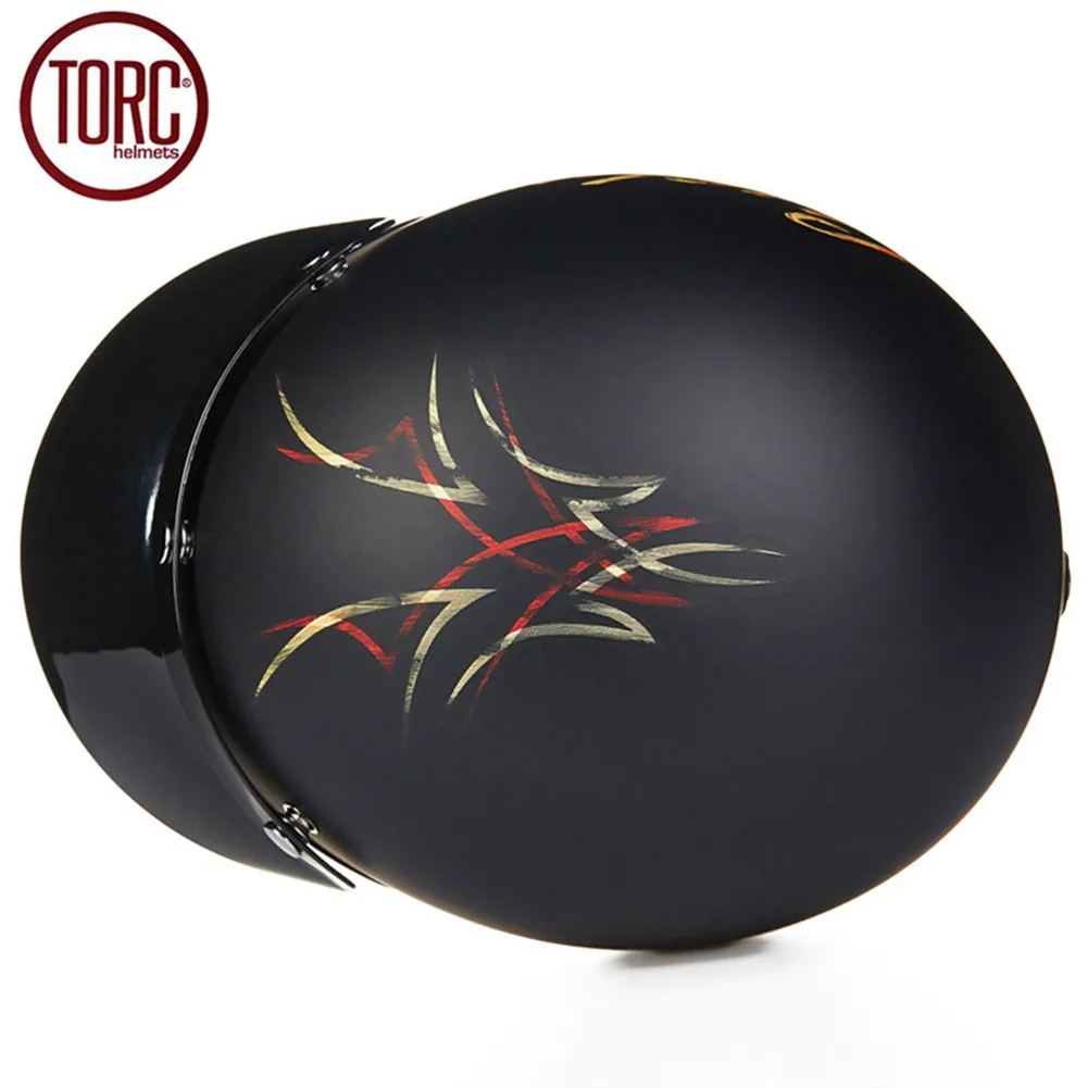 TORC прогулочный мотоцикл шлем с открытым лицом винтажный T5095 moto Casque Casco cicleta Capacete DOT