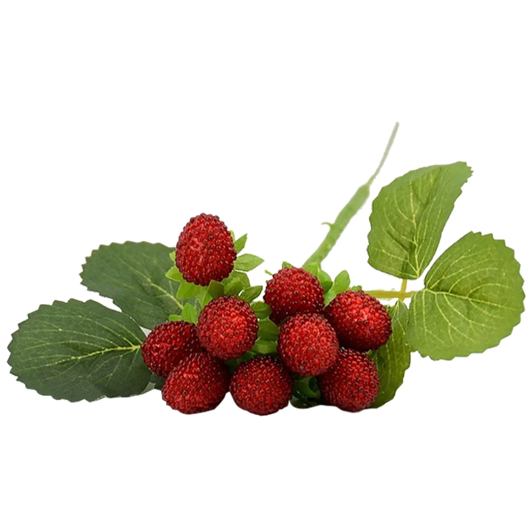 3 Artificial Fruits Decorative Lifelike Myrica Rubra Simulation Fruits Fake Fruits for Home Decor - Цвет: 3