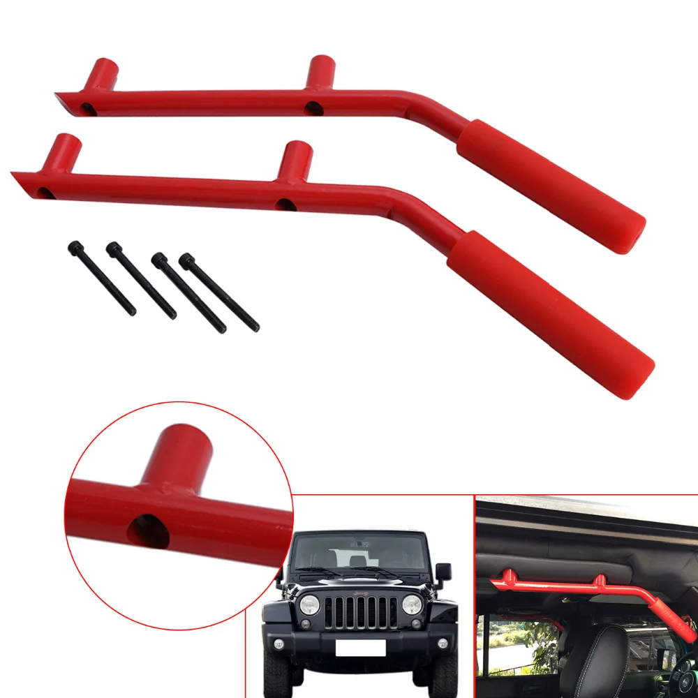 Для Jeep Wrangler JK части передние и задние захватные ручки рулон бар захват