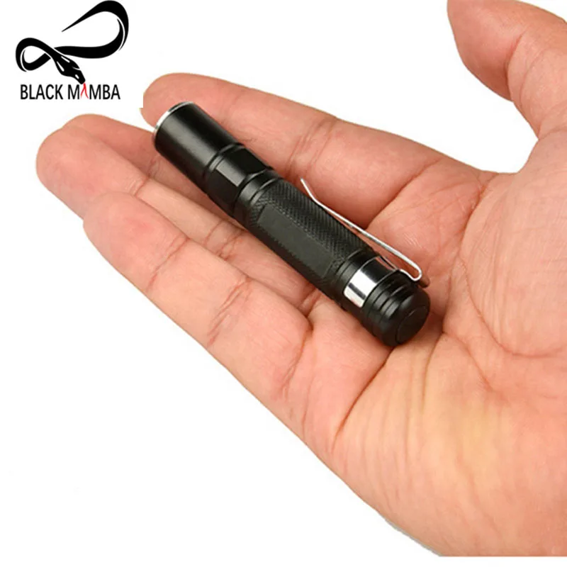 Портативный мини ручка светильник CREE Q5 2000LM светодиодная вспышка Фонарь