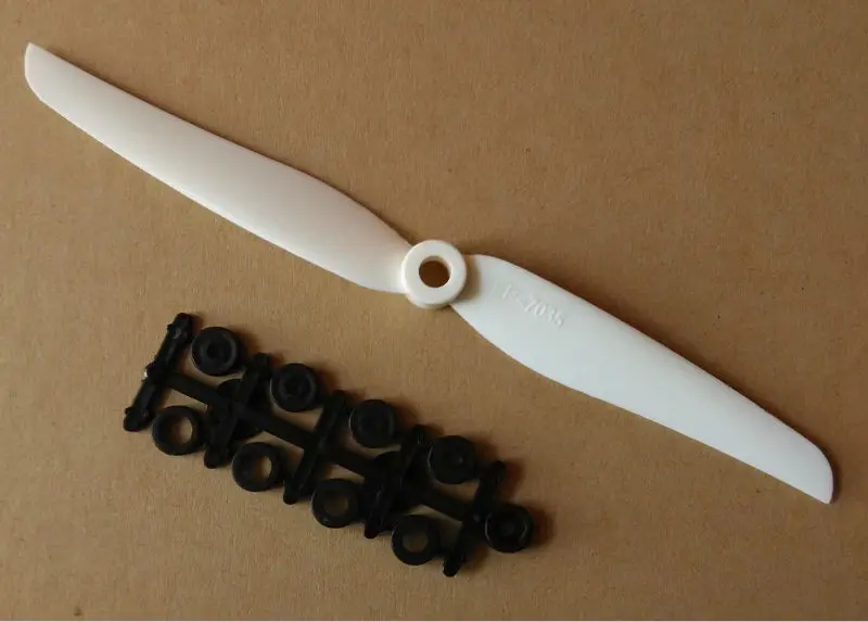 RC хобби часть 7035 2 Blade большой пропеллер с отверстием установочными кольцами|hobby