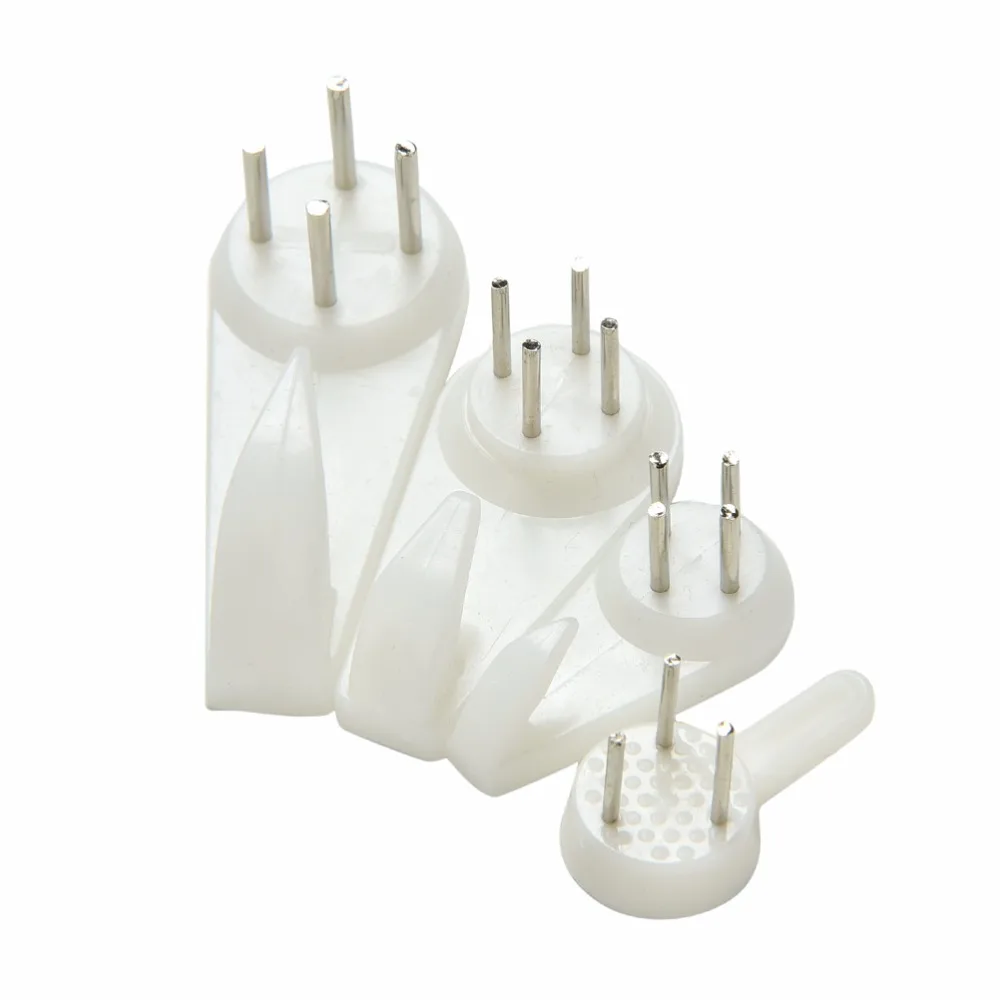 20 шт./лот белые пластиковые жесткие настенные крючки для фоторамки зеркальные