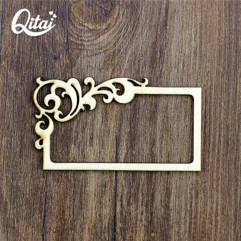 QITAI 24 шт./компл. деревянные изделия ручной работы аксессуары для дома скрапбук