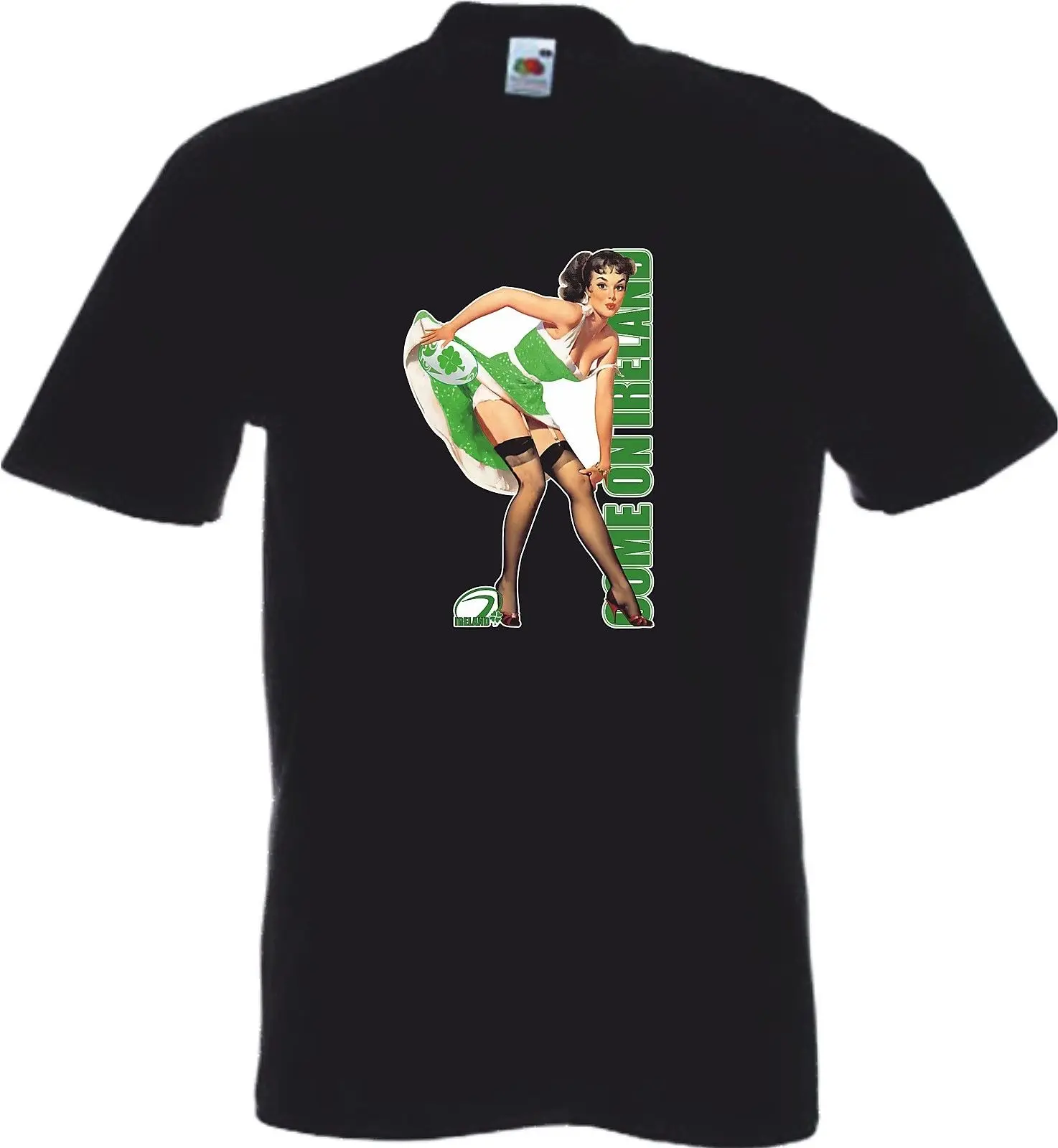 Футболка для регби IRELAND Ирландская Сексуальная футболка девочек топы в