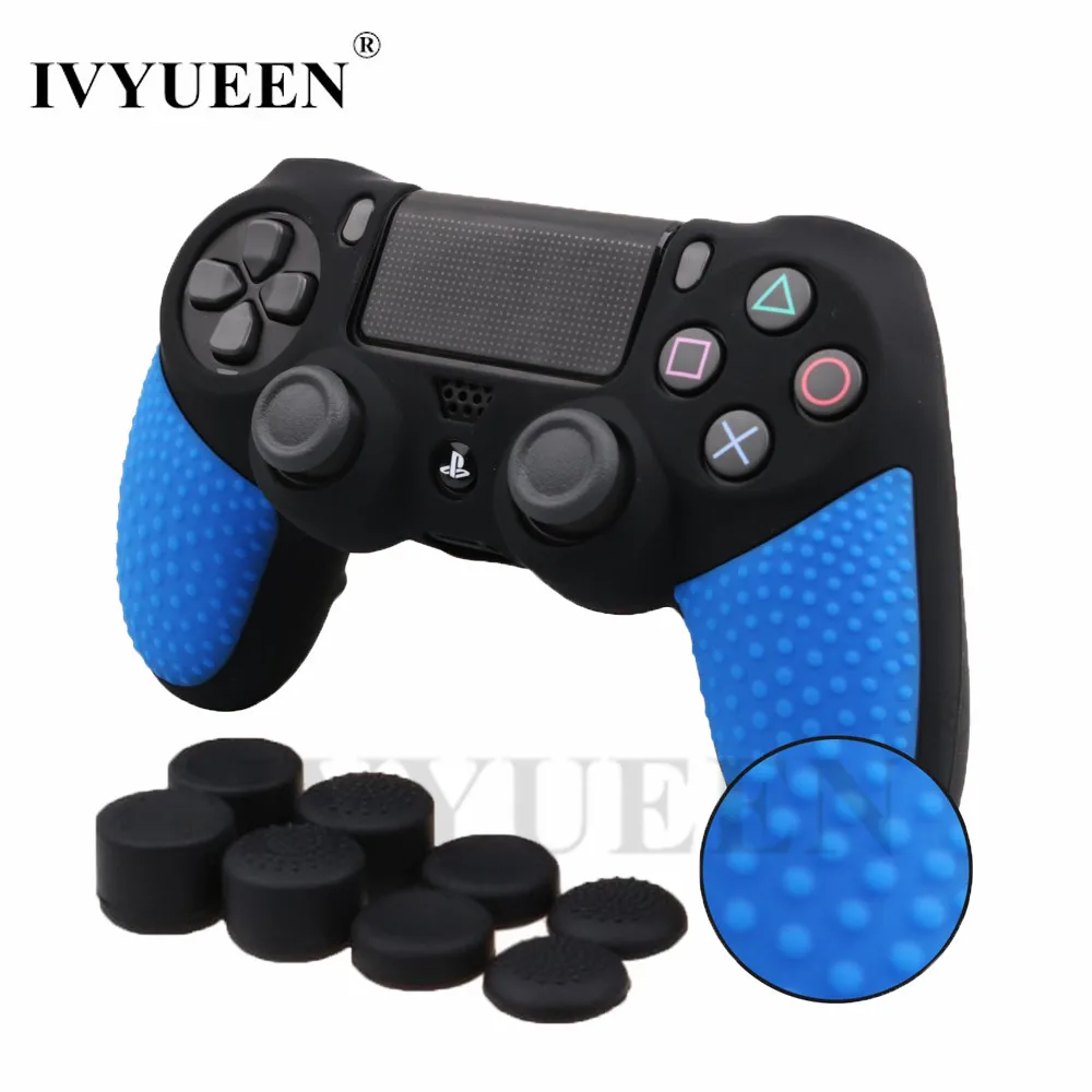 Чехол для контроллера Sony Dualshock 4 PS4 DS4 Pro Slim нескользящий Силиконовый чехол