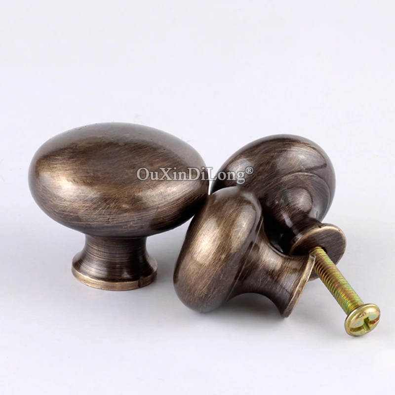 Ретро 2 шт Европейский Твердый латунный Кухонный Шкаф Тянет ручки шкаф ящик для