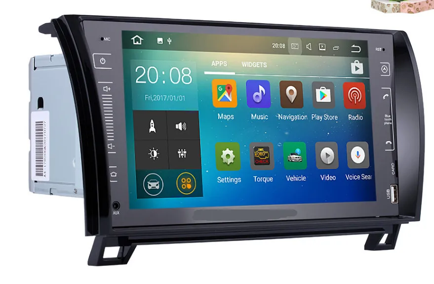 9 &quotAndroid 7 1 или 8 0 6 Восьмиядерный автомобильный dvd плеер для TOYOTA Sequoia Tundra 2008 2015 gps