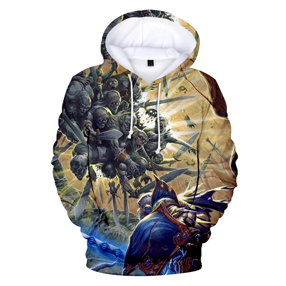 Креативные популярные толстовки с капюшоном 3D принтом Подземелья и Драконы для