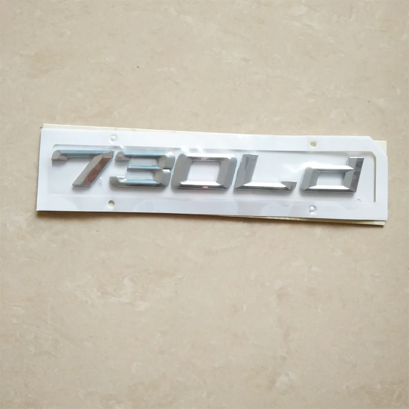 

ABS 730Ld Car Emblem Sticker For BMW 7series E66