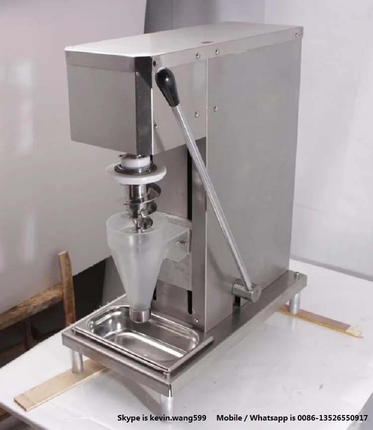 Лучшее качество реального Фруктового мороженого смешивания машина/замороженный