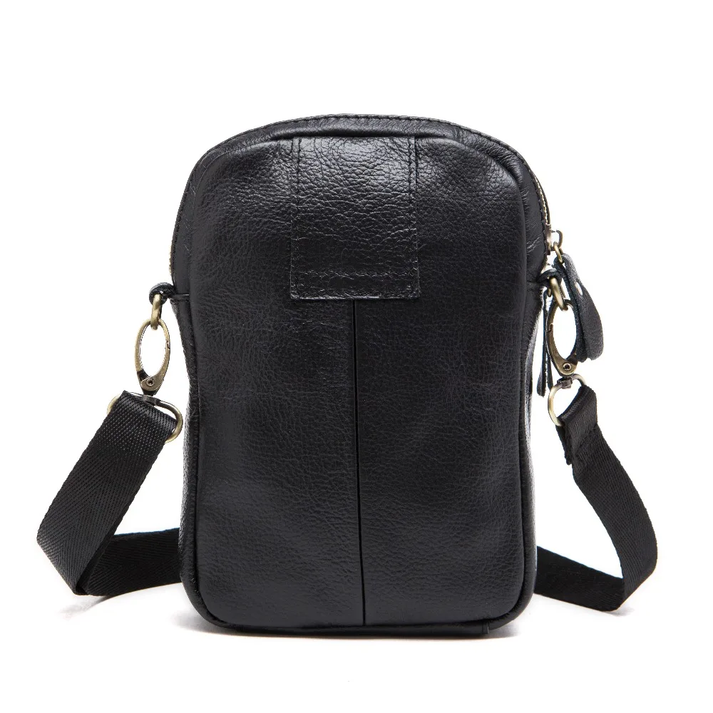 WESTAL сумка из натуральной кожи мужские сумки мессенджеры карман для сотового