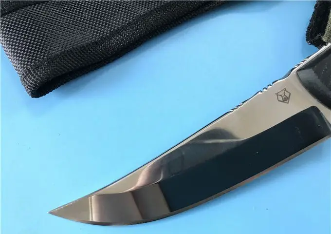 Mengoing дикий EDC нож 9Cr18 сталь зеркало свет Лезвие Открытый Кемпинг фиксированное