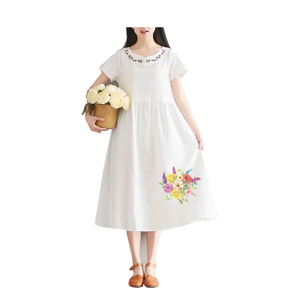 Яркие цветные железная нашивка в виде цветка для детской клейкой