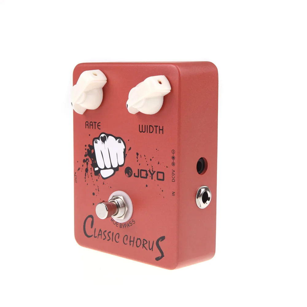 JOYO JF 05 педаль эффектов для электрогитары Классический хор Правда Обход Дизайн|true
