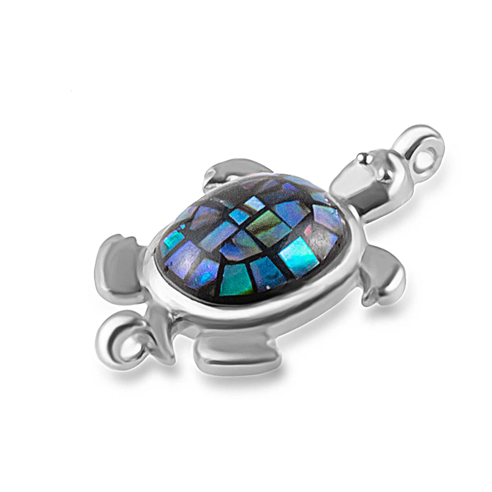 CZ Циркон Черепаховые подвески для изготовления ювелирных изделий Многослойный браслет из натуральной раковины DIY медные аксессуары Никель на.