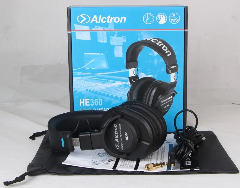 Высококачественные портативные наушники Alctron HE360 для мониторинга Hi Fi