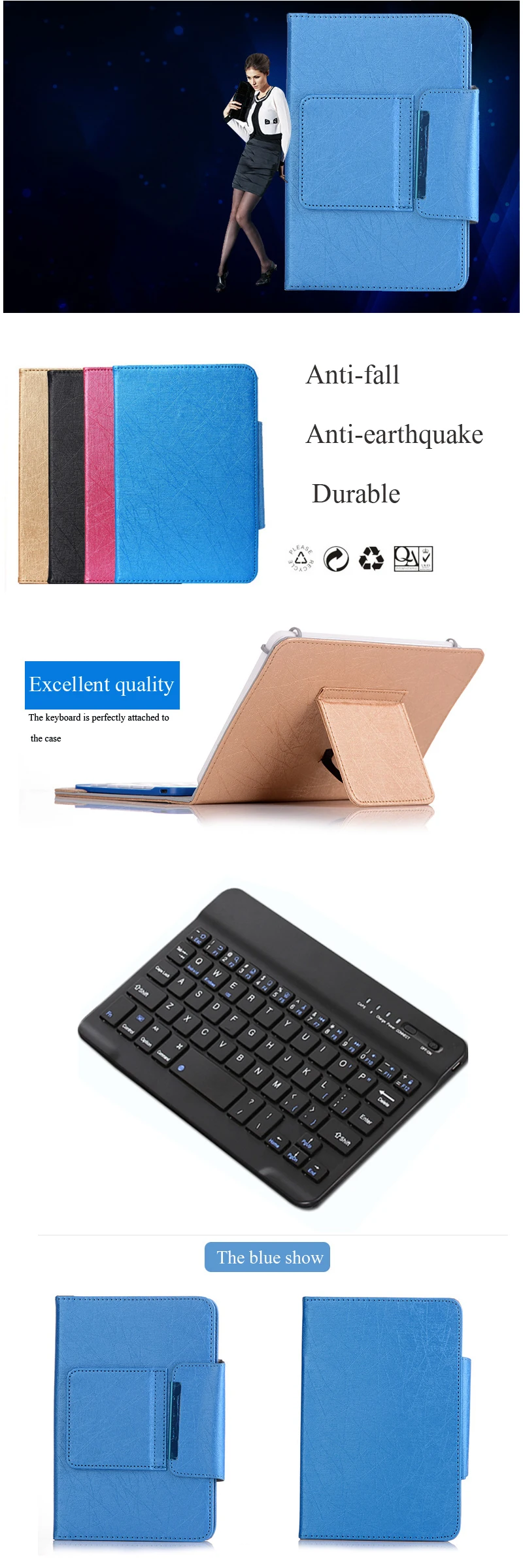 Топ откидная клавиатура для Apple iPad 9,7 5-го 6-го поколения Bluetooth клавиатура чехол для iPad Air 1 2 5 6 Pro 9,7 крышка