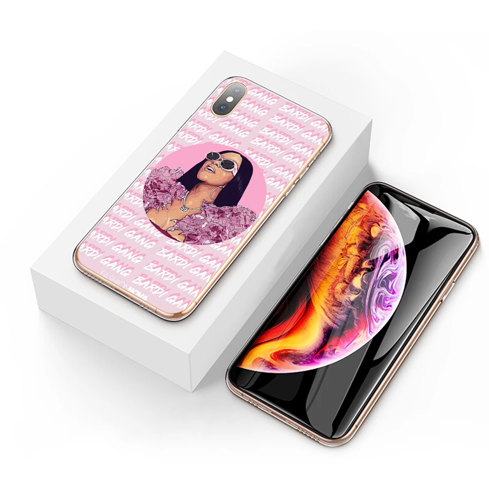 Lavaza Cardi B Belcalis Almanzar жесткий чехол для телефона Apple iPhone 6 6s 7 8 Plus X 5 5S SE XS MAX XR |