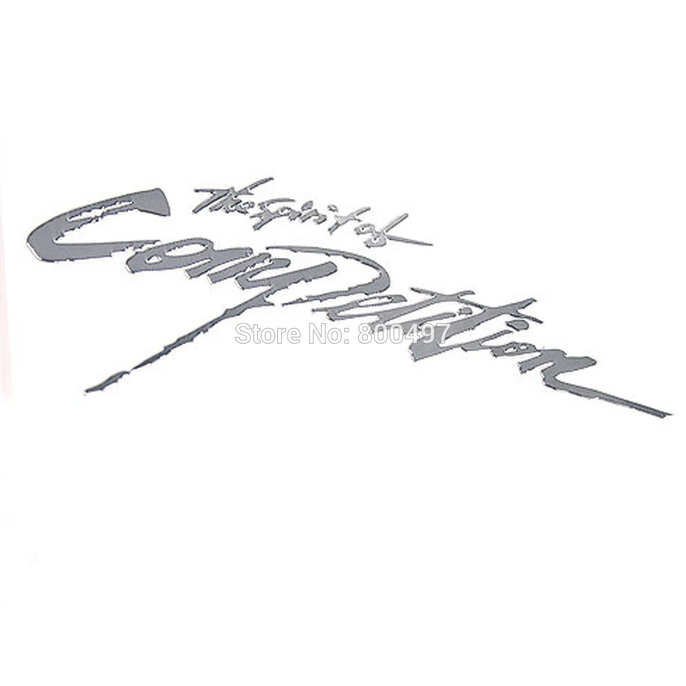 Новинка 3D значок для багажника автомобиля из никелевого сплава эмблема-наклейка