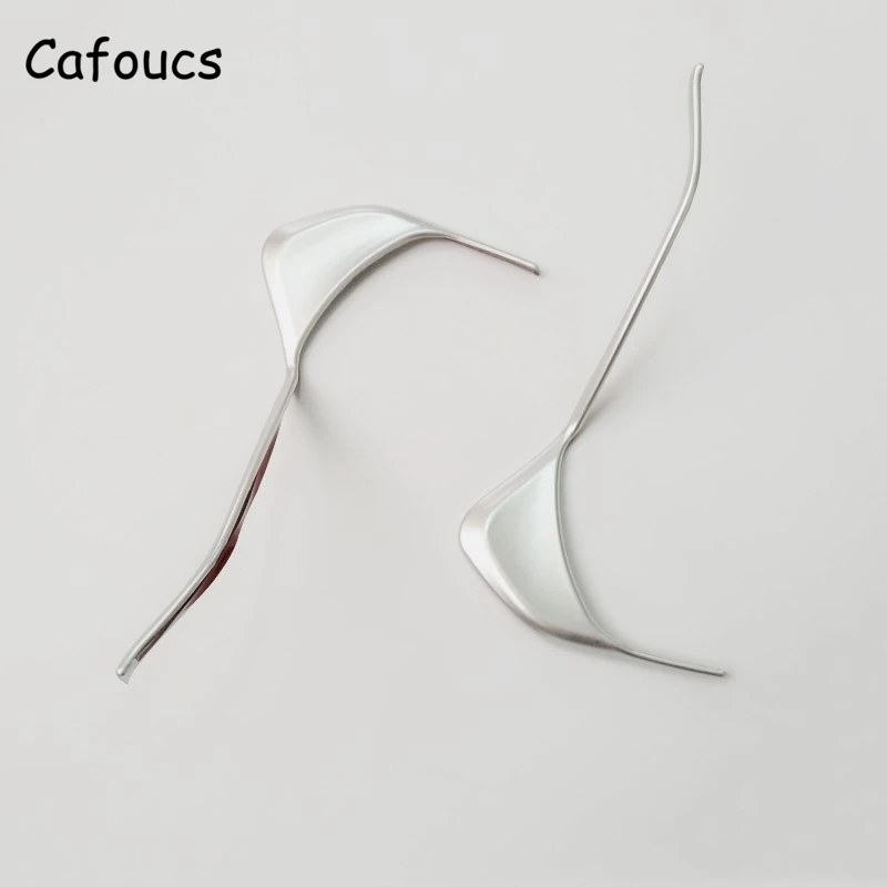 Cafoucs для peugeot 301 2012- ABS рамка рулевого колеса наклейка Литье отделка украшение крышка