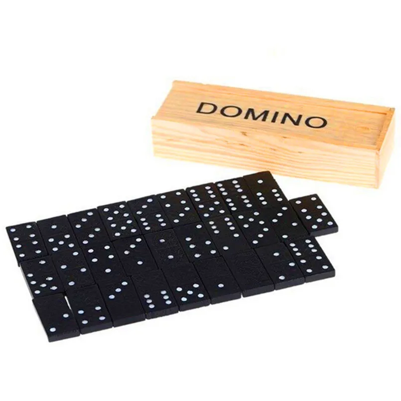 

28 шт./набор, деревянные настольные игрушки «домино»
