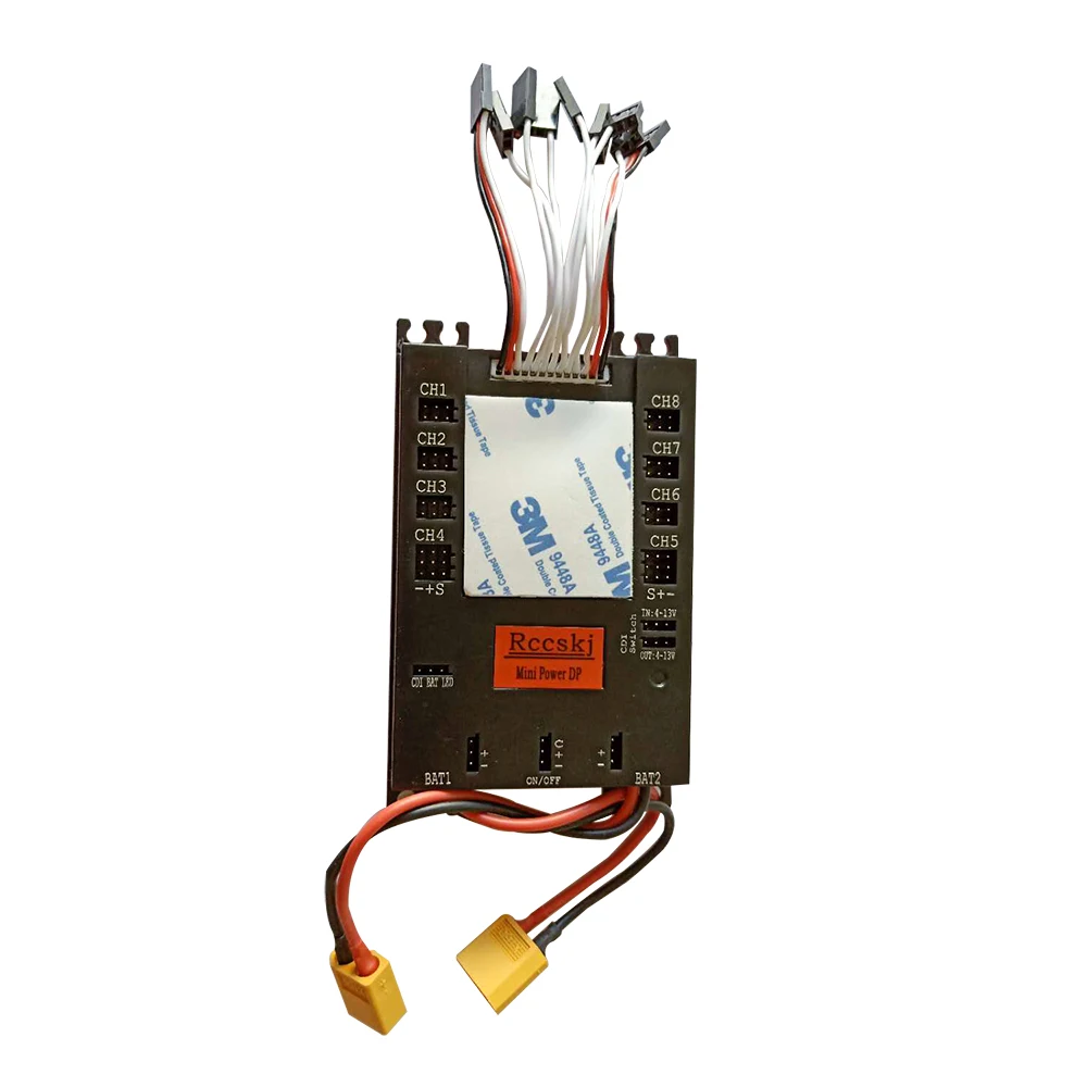 2102 красный Мини сервопривод раздел плата питания DP коробка для самолет с