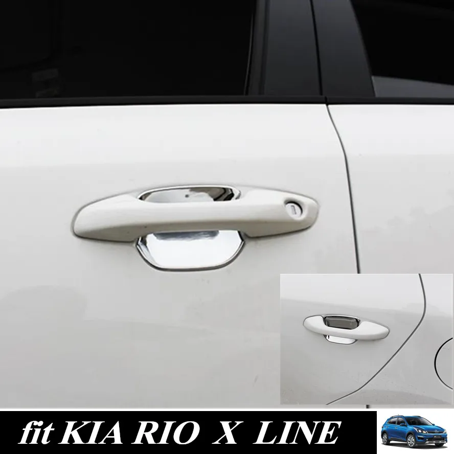 Новая крышка для автомобильной ручки RIO X LINE хромированная из АБС-пластика