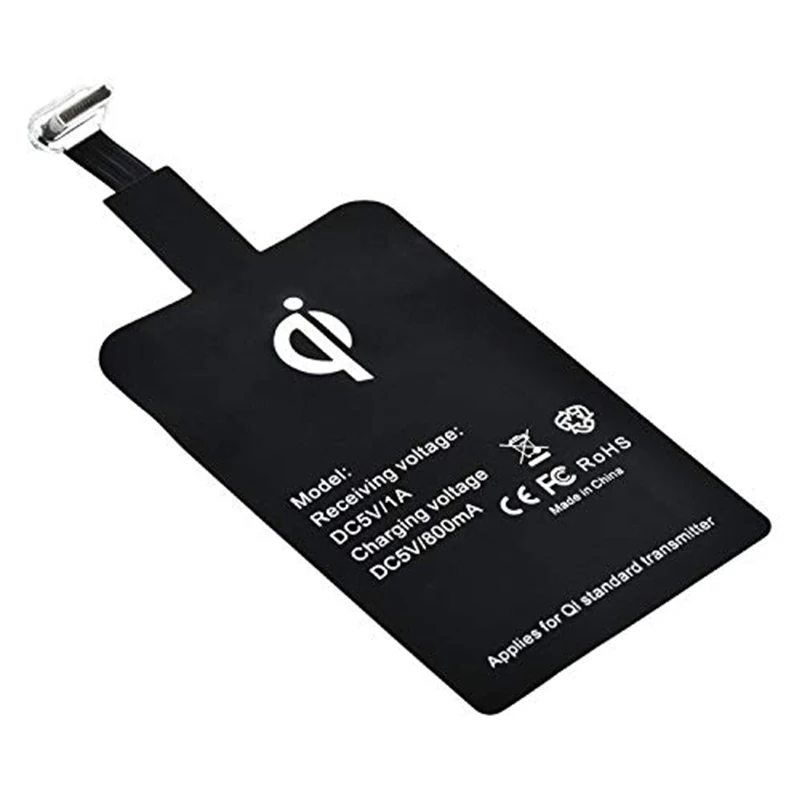 Hsmeilleur type C беспроводной зарядный приемник для samsung Galaxy A5 huawei P20 Lite mate 20 Pro USB C телефон зарядное устройство приемник