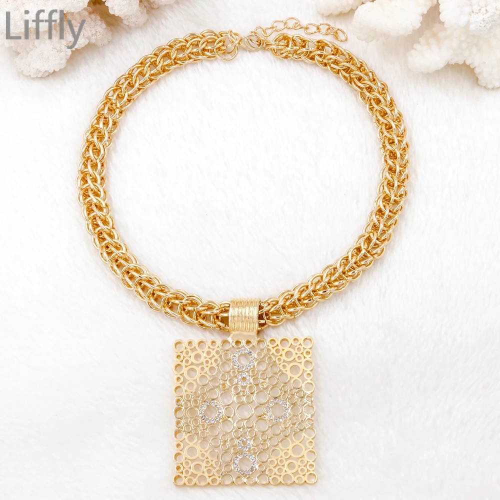 Лидер продаж Модные африканские Ювелирные наборы квадратной формы дизайн