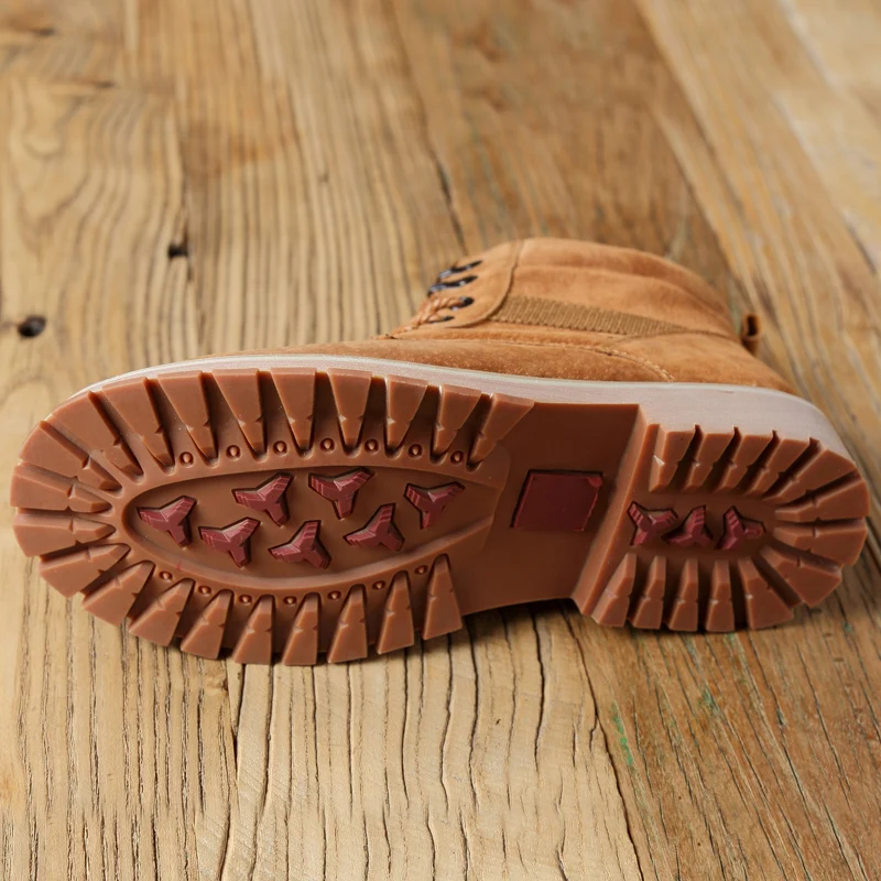 Модная обувь с высоким берцем мужские офисные Ботинки Martin зимняя лоферы на