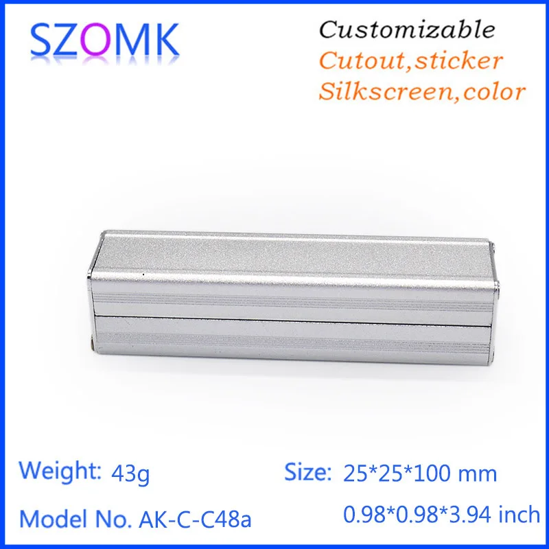 Алюминиевый распределительный ящик для сборки 4 шт./набор электрического