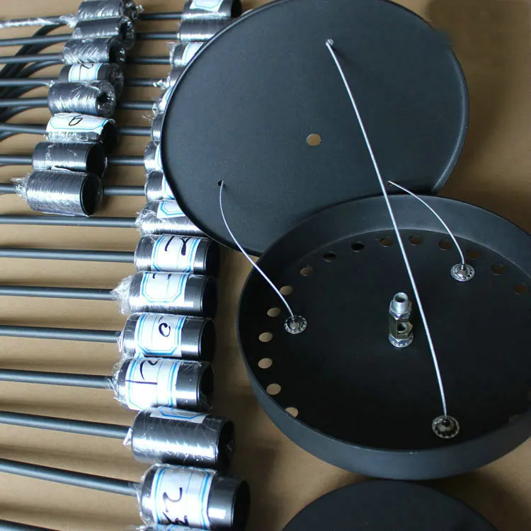 Оптовая продажа черная Подвесная лампа современный винтажный Промышленный