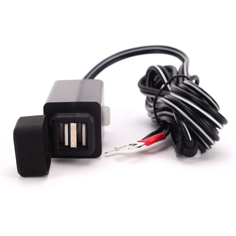 Водонепроницаемый пыленепроницаемый мотоцикл USB зарядное устройство для
