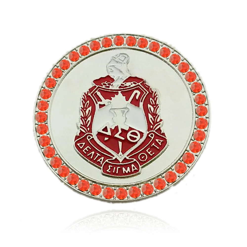Дропшиппинг Delta Sigma Theta жемчужная булавка DST брошь ювелирные изделия