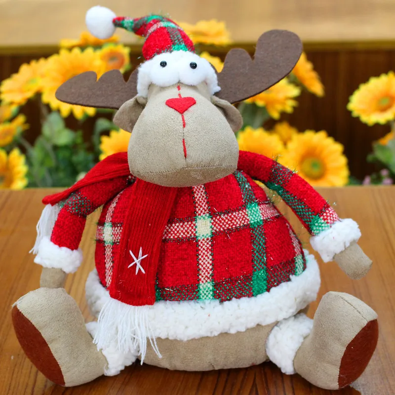 Рождественские украшения одна пара рождественских оленей большой размер