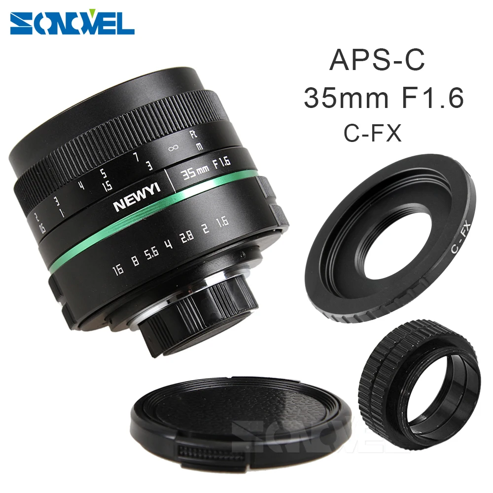 Ультрапрозрачный объектив для камеры 35 мм f1.6 Φ CC TV Movie lens + C Mount Fujifilm FX|Объективы