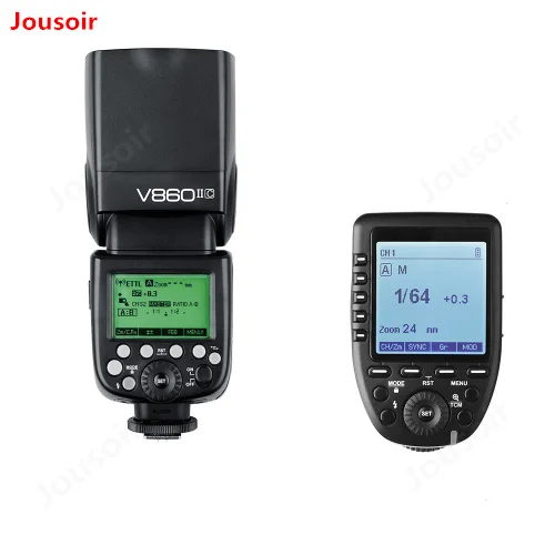 Godox V860II-C V860IIC Speedlite GN60 фотокамер HSS 18000s TTL вспышка светильник + Xpro-C беспроводной