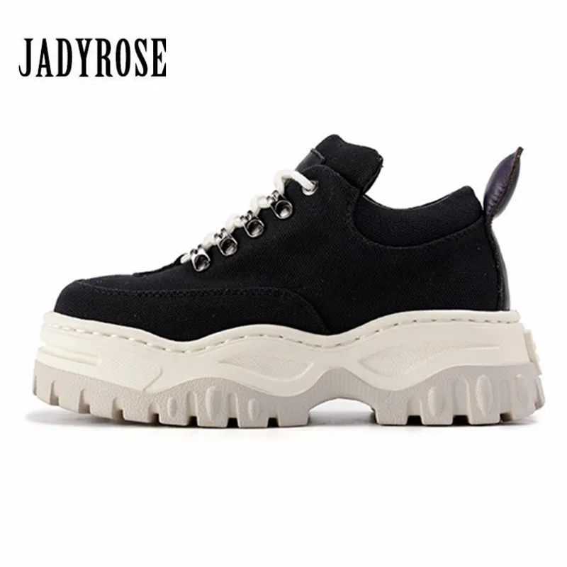 Jady Rose/Женские повседневные кроссовки на шнуровке; обувь на платформе; женская повседневная обувь на плоской подошве; женские теннисные туфли; feminino Espadrilles; обувь на плоской подошве
