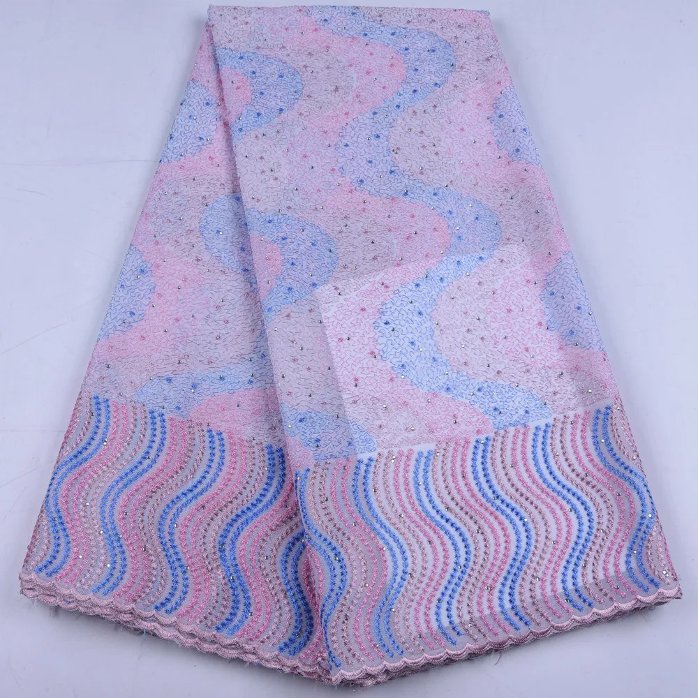 

African Dry Lace Fabric High Quality Swiss Voile Lace In Switzerland Nigeria Lace Materials Fabric For Women Wedding Party A1662