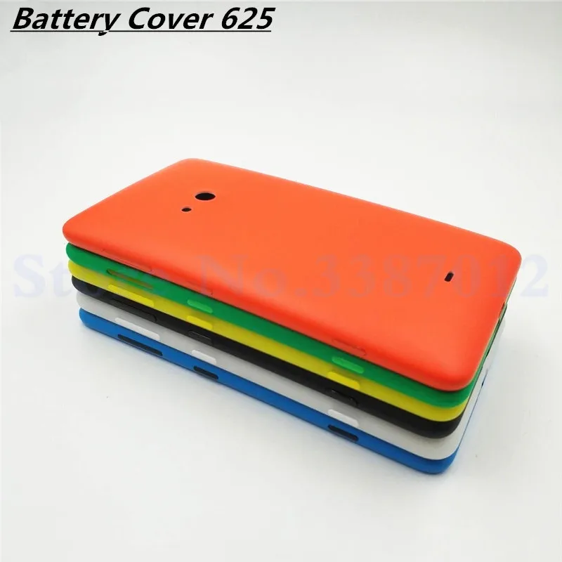 Новая Крышка батарейного отсека задняя крышка корпуса для Nokia Lumia 625 N625 с кнопками
