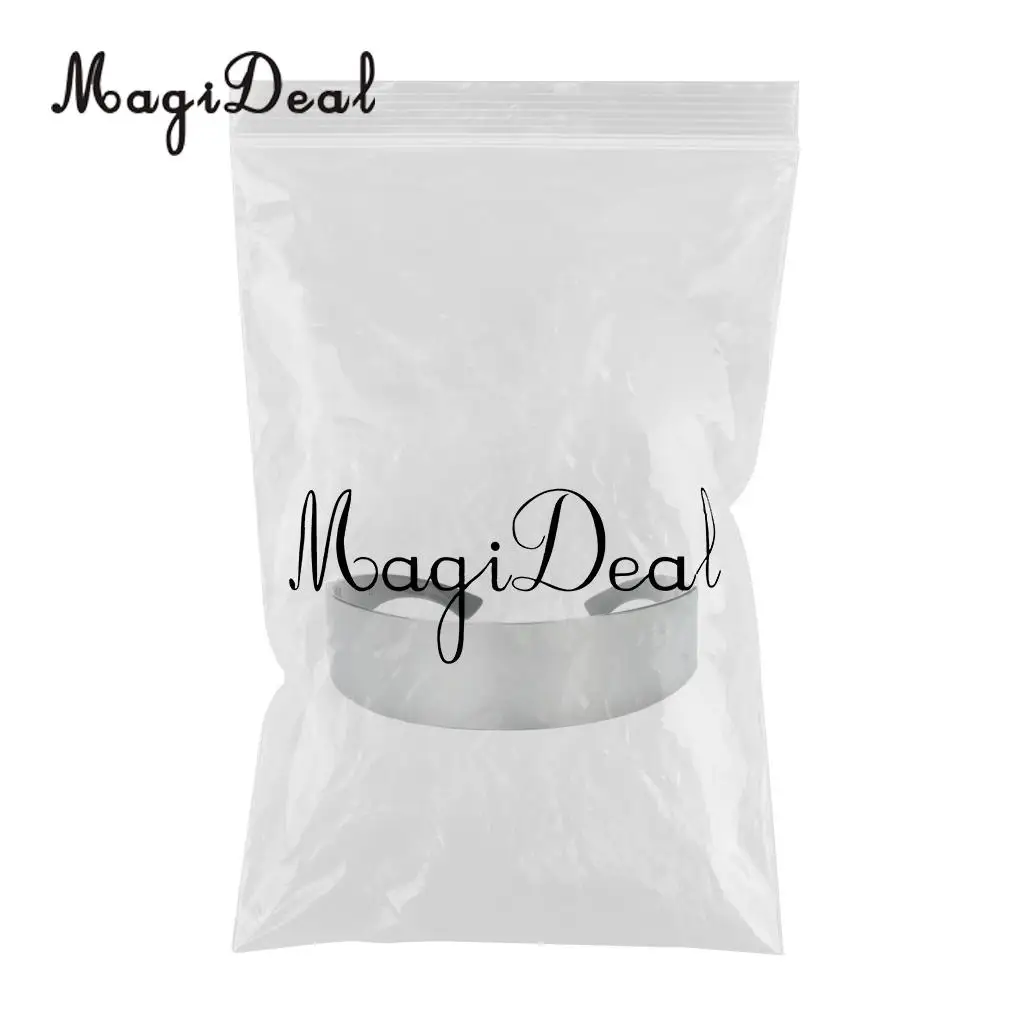 MagiDeal Новинка металлический Серебряный футуристический солдат космический пришелец робот очки костюм солнцезащитные очки Косплей Аксессуары фото реквизит